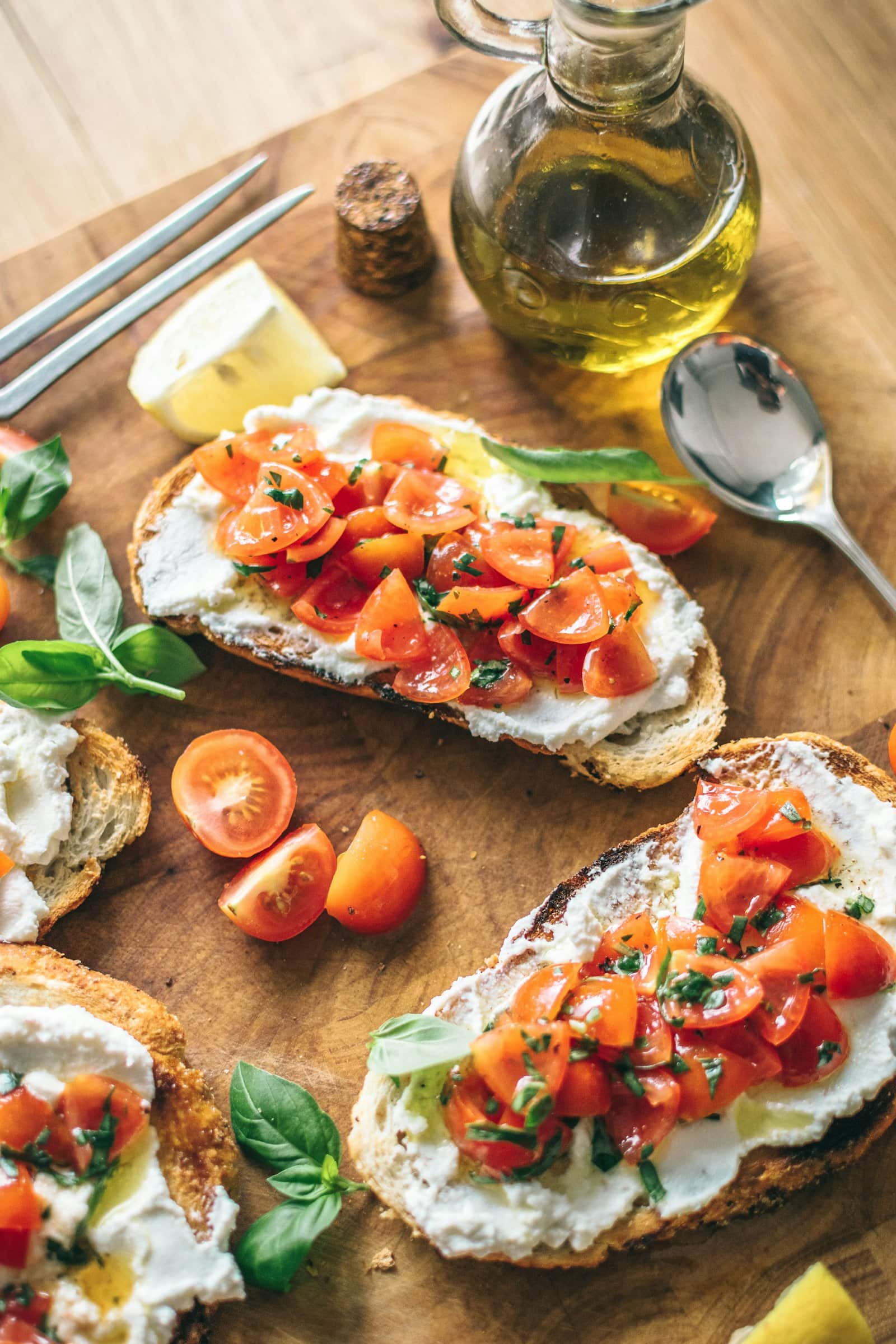 Bruschetta z pomidorami